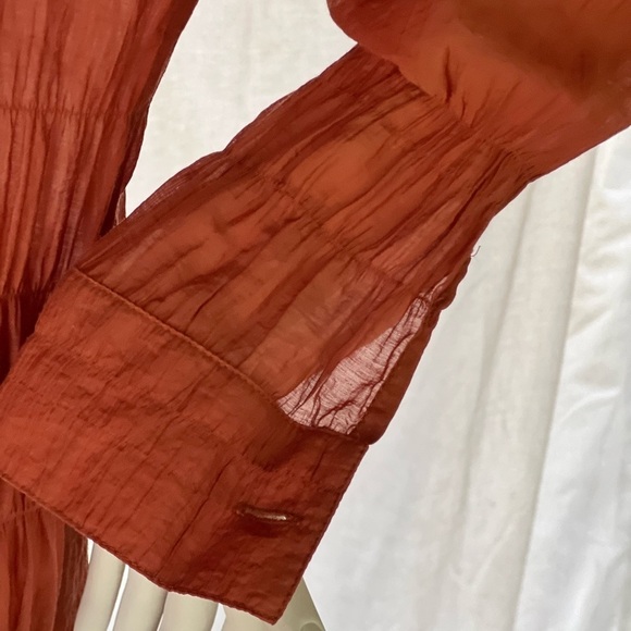 Lauren Vidal linen  dress. - Picture 4 of 8